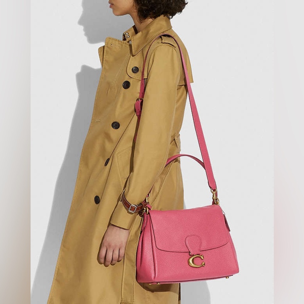 Coach May Pink Shoulder Bag - New